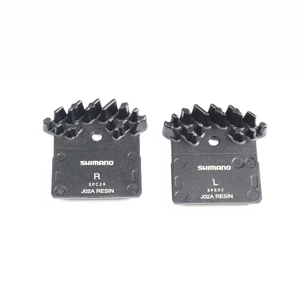 

Shimano J02A Resin ICE Cooling Fin Disc Brake Pads for SLX M666, M675, Deore XT M785, XTR M985, M988 & Alfine M8000 & M9000