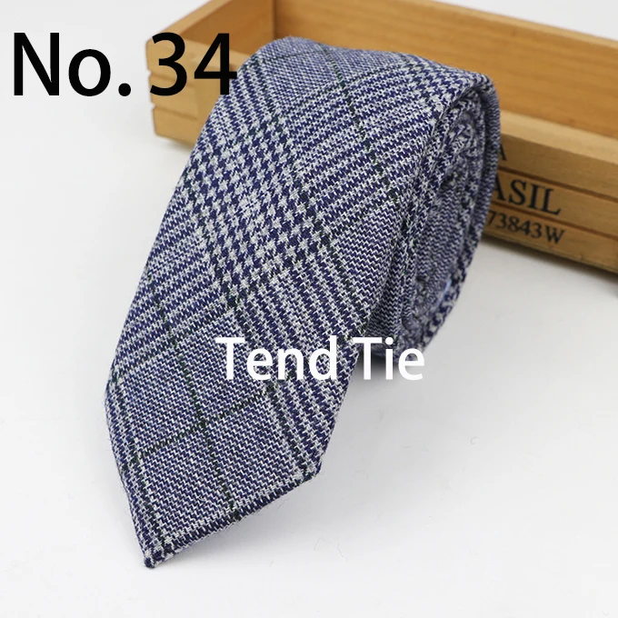 Стиль шерстяной вискозный галстук 7 см Пушистый полосатый галстук корбата Тонкий полосатый галстук аксессуары для одежды теплые галстуки в клетку