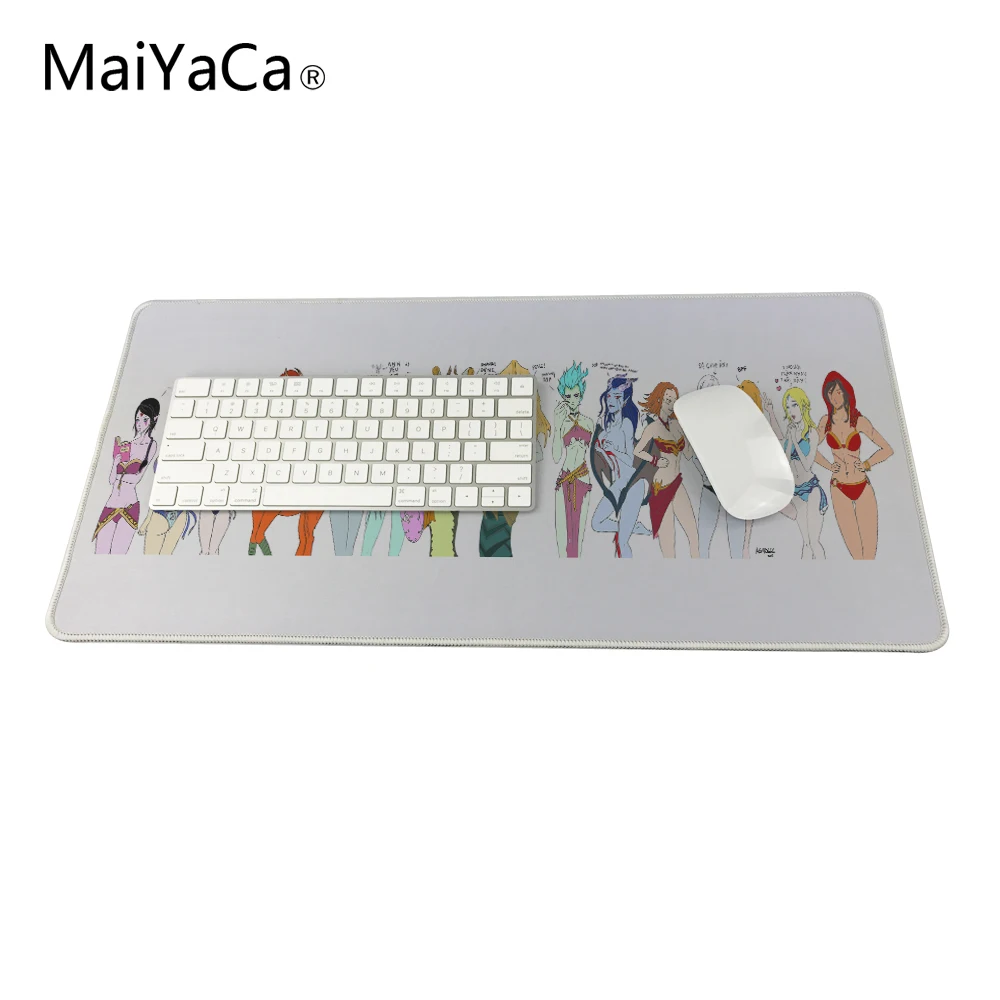  Dota 2 Female Heroes Dota 2 Female Heroes Dota 2 Large Mouse Pad 900x400mm Gaming Mouse Pad Cool Mo