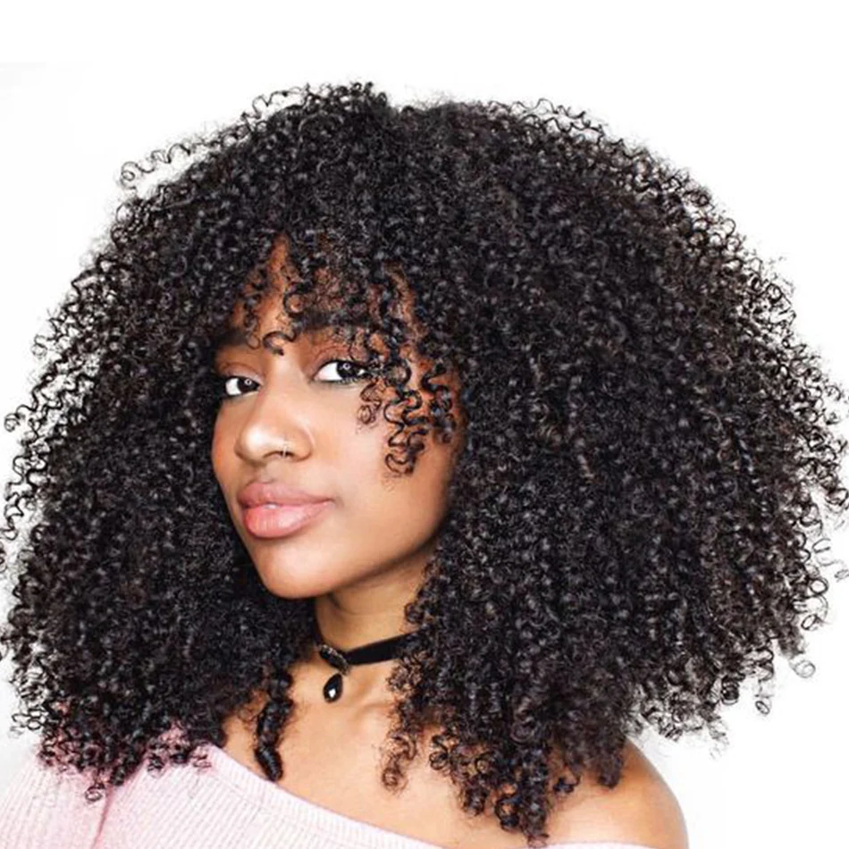 

ALIBELE Pre Plucked Kinky Curly Wig 150 Density 13x4 Glueless Lace Front Human Hair Wigs For Black Women Brazilian Hair Wig