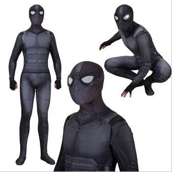 

Adult Kids Spider Man Far From Home Sneak battle Suit Peter Parker Cosplay Costume Zentai Spiderman Superhero Bodysuit Jumpsuits