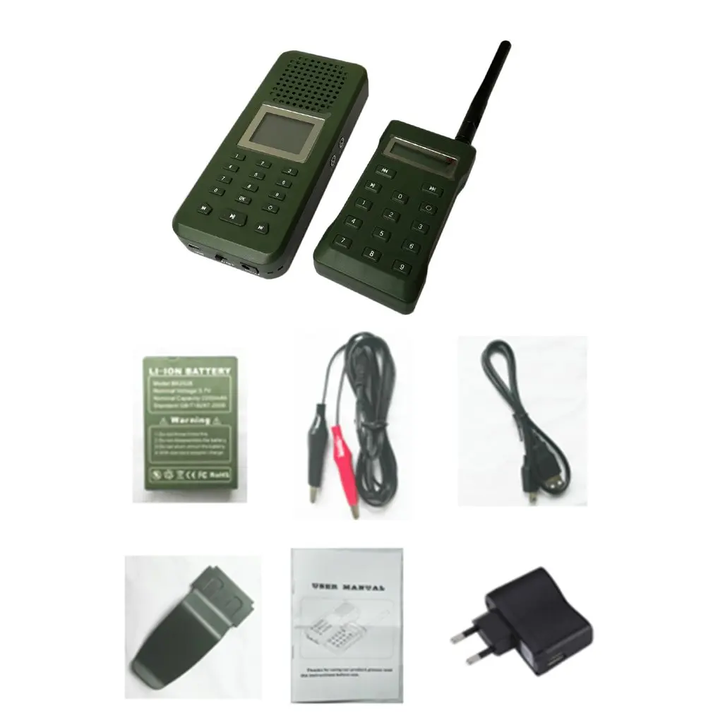 

Hunting Bird Sound Bird Voice Portable Walkie Talkie Remote Control Hand-held Radio Transceiver Outdoor With External Speaker