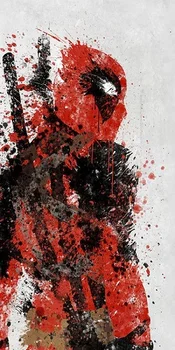 

Free Shipping Art Ink Deadpool Printed Microfiber Beach Towel serviette de plage toalha Travel Sport Drying Shower Towels Custom