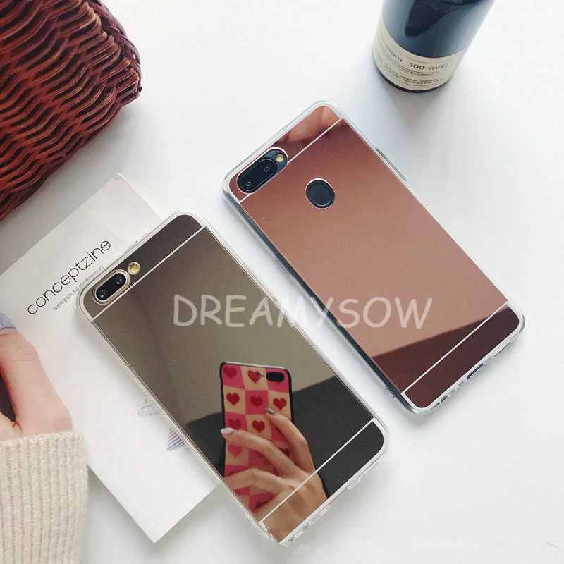 

For Samsung Galaxy S10e S10 S9 S8 Plus A6 A8 A7 A9 J4 J6 Plus J8 2018 M10 M20 A10 A30 A50 A70 A40 Luxury Mirror Soft Phone Cases