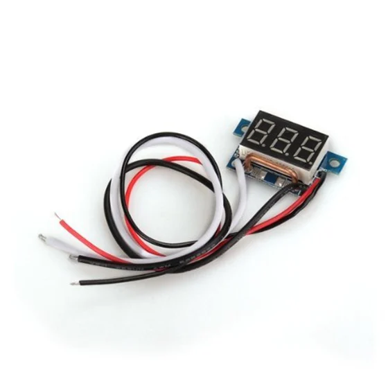 JFBL Hot Ammeter Digital Panel LED Light Blue DC 0 10A Ammeter Tester