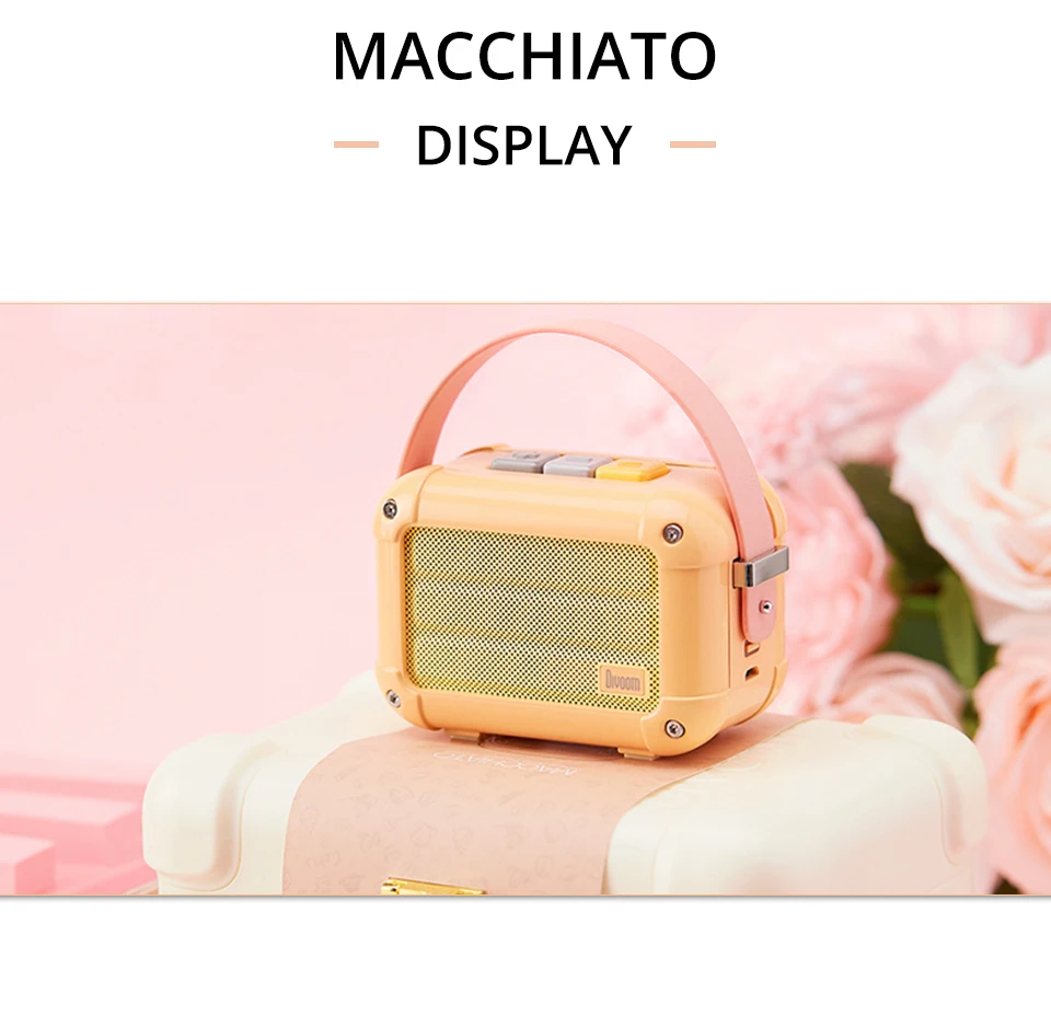Divoom Macchiato portable wireless bluetooth speaker with FM radio TWS _10