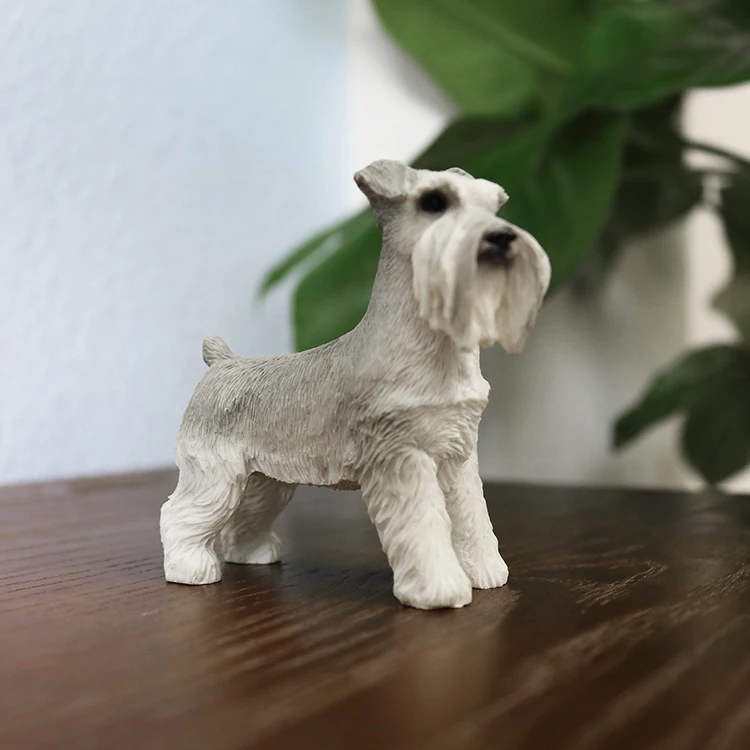 Miniature Schnauzer Imitation Dog Model Car Handicraft Furnishing Household Home Decorations Murals Crafts Ornaments Accessories Miniature Schnauzer Imitation Dog Model Car Handicraft Furnishing Household Home Decorations Murals Crafts Ornaments Accessories