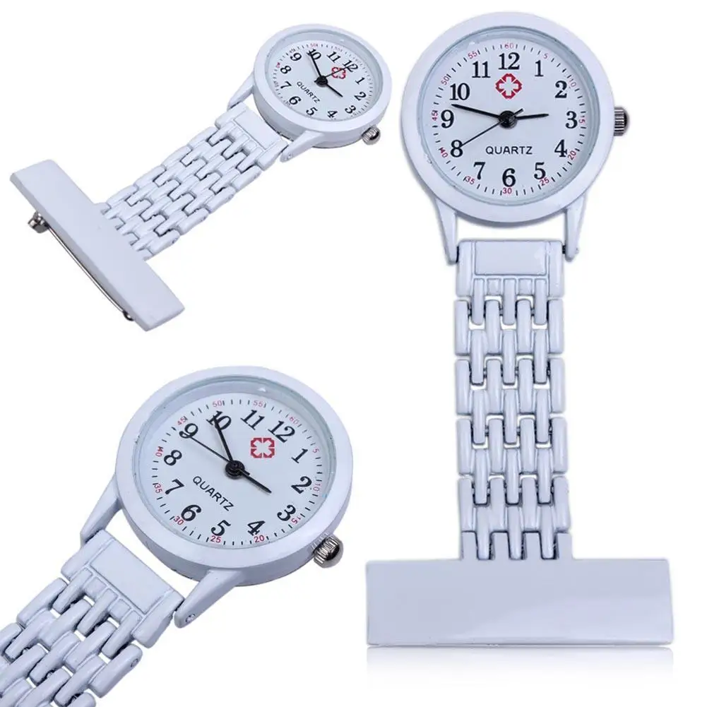 Clip-on Fob Quartz Hanging Brooch Round Nurse Pin Watch Luxury Men Women Steel Pocket Watch Relogio Colck Pocket & Fob Watches Clip-on Fob Quartz Hanging Brooch Round Nurse Pin Watch Luxury Men Women Steel Pocket Watch Relogio Colck Pocket & Fob Watches