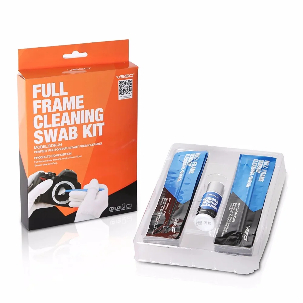 NEW! Full frame sensor cleaning swabs 12 pcs cleanroom foam swab with