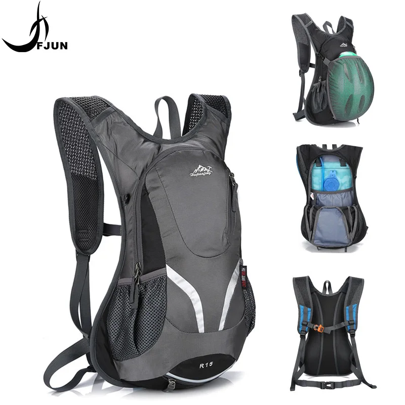 

New Cycling Backpack Bicycle Water Bag Light Hiking Climbing Camping bags Waterproof Scratchproof Riding Backpack helmet mesh