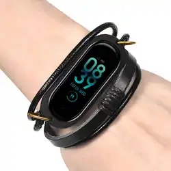2019 новые модные умные часы ремешок универсальный для Xiaomi mi ремешок 4/mi Band 3 Смарт часы ремешок Плетеный заменить Мужские t Мужчины Женщины