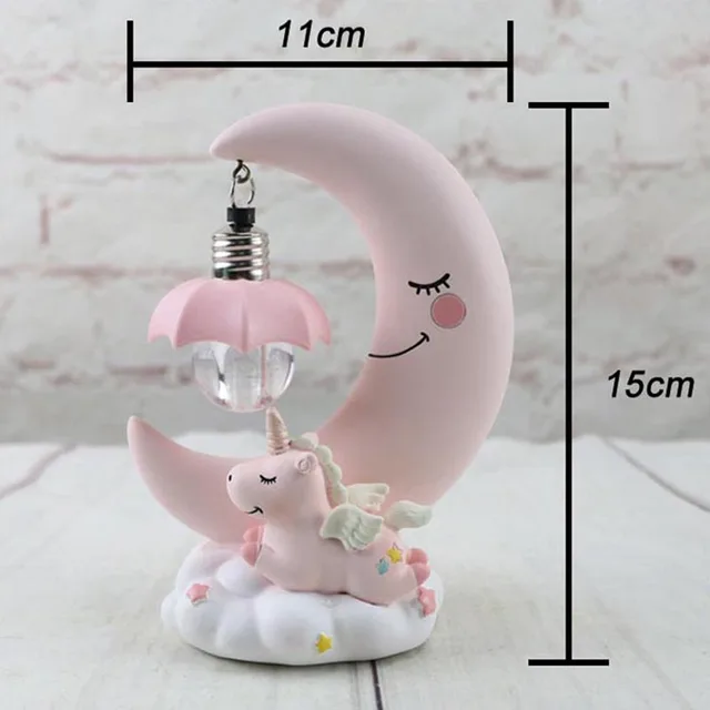 Unicorn & Moon Nightlight Lamp  5