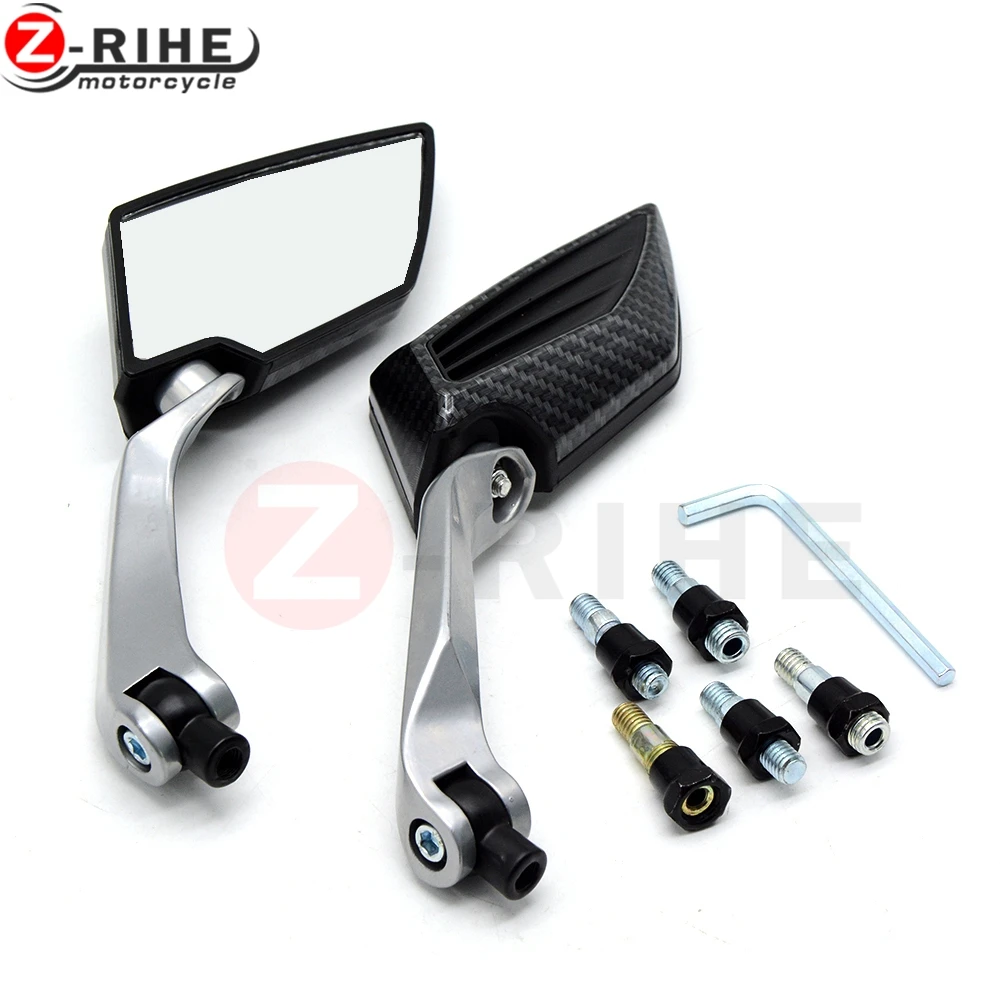 10mm 8mm universal motorbike side mirrors motorcycle rearview mirror For Aprilia RSV MILLE TUONO FALCO Ducati MS4 M900 900SS 996