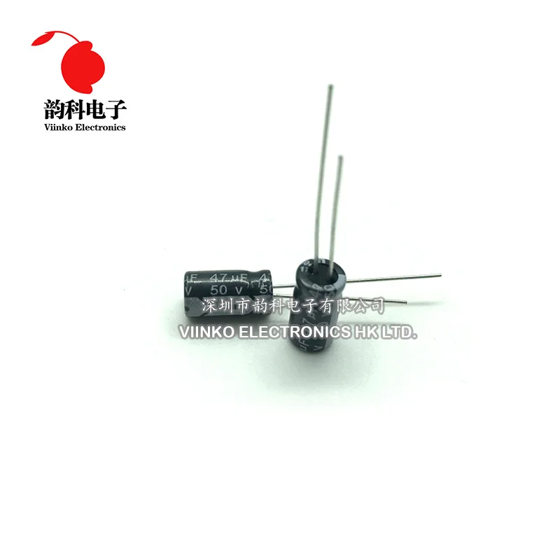 

1000pcs 50V 47UF 6*7mm Aluminum Electrolytic Capacitor 6X7mm