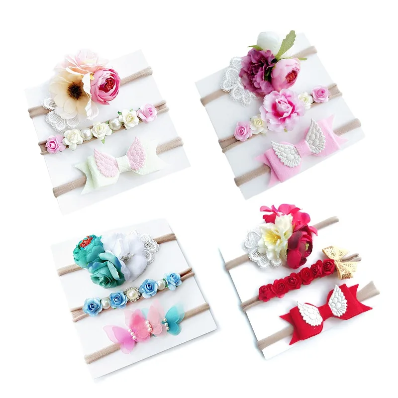 Buy 3PCS Hot Sale Children's Accessories Baby Girls Newly Fashion Headband