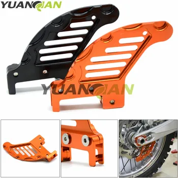 

Orange Motorcycle CNC Aluminum Rear Brake Disc Guard Protector Cover Modified Accessory for KTM 125 144 150 200 250 300 450 EXC