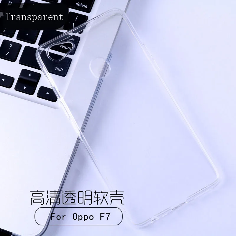 OPPO F7 чехол Чехол 6 23 дюймов Роскошный прозрачный мягкий ТПУ задняя крышка для