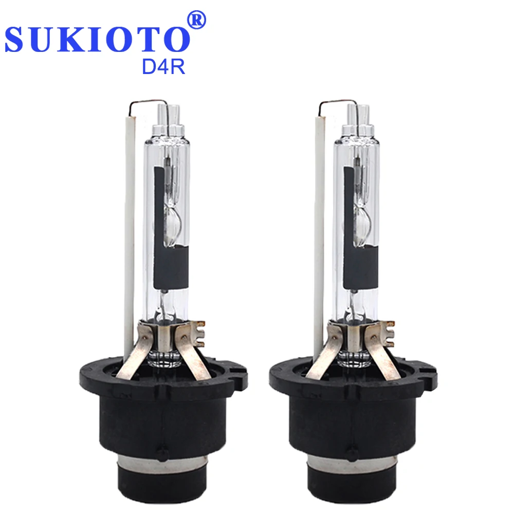 Ксеноновая лампа SUKIOTO AC 35 Вт HID 4300K 3000K D1S D2S D3S D4S 5000K 6000K 8000K 10000K фиолетовая розовая