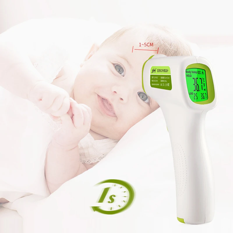 JZIKI Infrared Thermometer Digital Electronic Bady Care Forehead