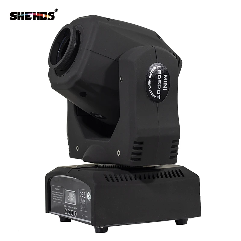 SHEHDS 60W LED Spot Moving Head Lights DMX Control With Gobo High Shine Disco Dj Bar Ball Stage Party Light