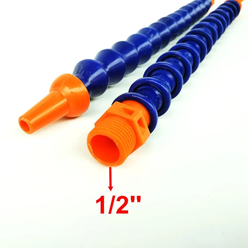 

5pcs/lot G1/2'' Cooling Tube with Round Nozzle / Flat Nozzle Water Cooling Pipe for Engraving Machine Tool