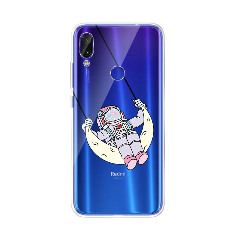 Силиконовый чехол с узором для Xiaomi Redmi Funda для Xiaomi Redmi Note 7 pro Redmi note 6 pro 6 6A чехол s защитный чехол из ТПУ - Цвет: 31