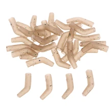 30 pièces 11mm TPR hameçons aligneurs carpe ligne de pêche aligneur cheveux engins terminaux matériel de pêche durables en plein air accessoires de pêche