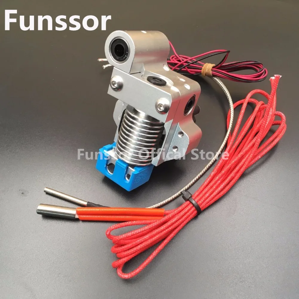 

Funssor Ultimaker Original V6 hot end metal mount full assembly kit K type thermocouple Version With Silicone sock