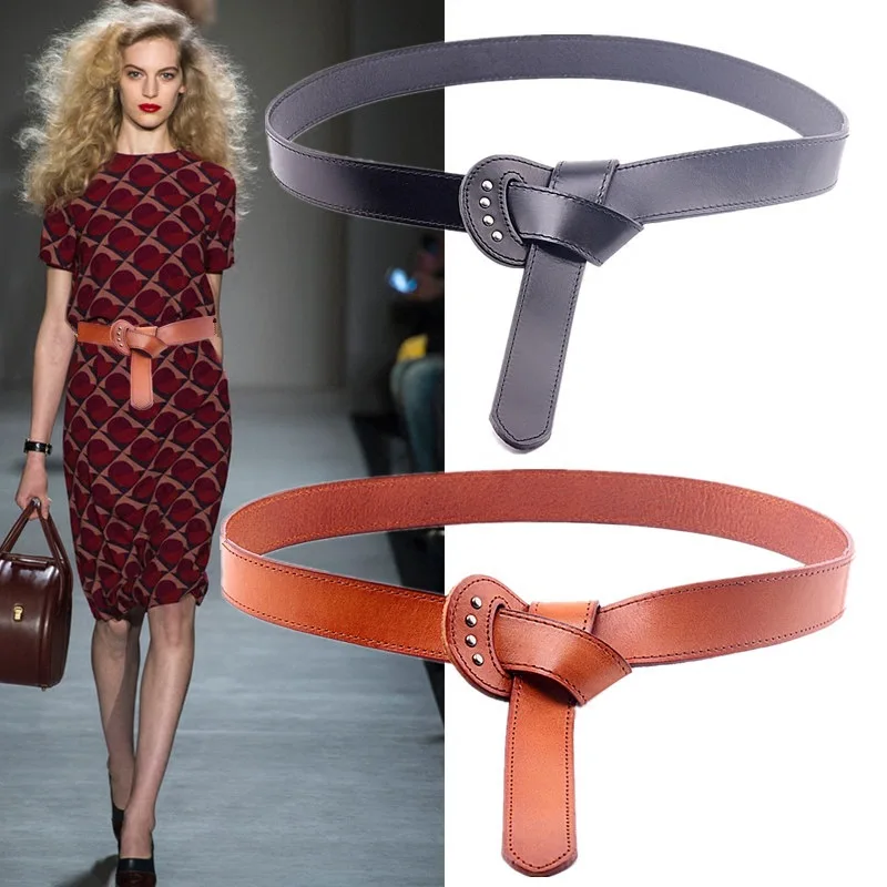 genuine leather belts for women