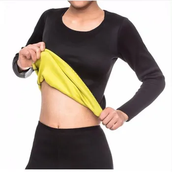 

Body Shapers Long Sleeve Shapers Stretch Neoprene Slimming Vest Body Shaper Control Tops