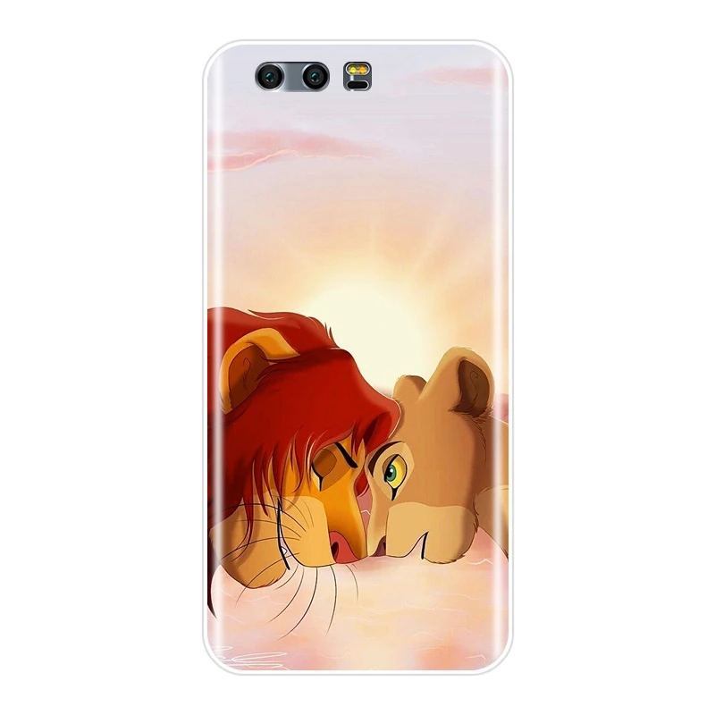 Чехол для телефона Huawei Honor 7 7S 7X 7A 7C Pro 10 9 8 8X MAX Lion King Мягкая силиконовая задняя