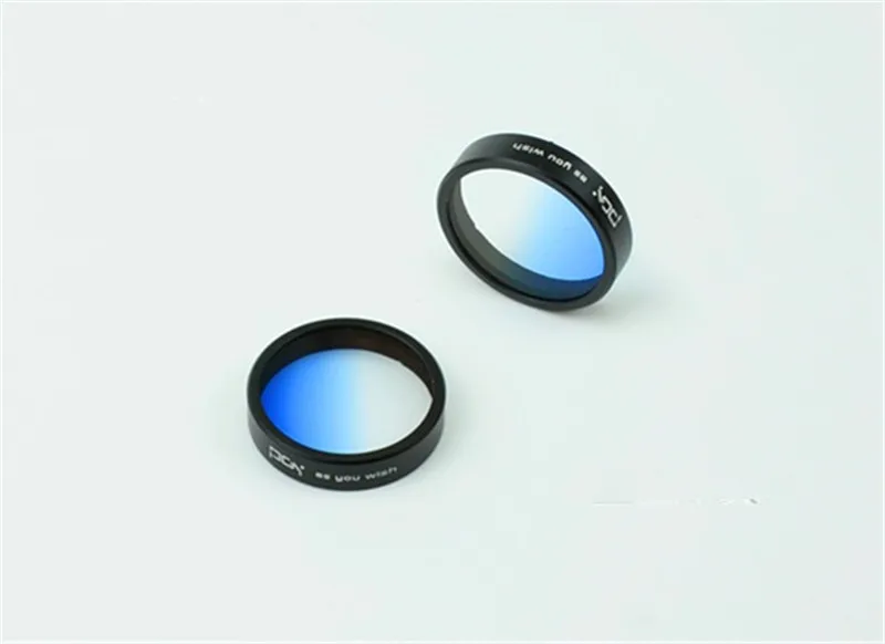 Filter Lens Colorful Gradient Filter Lens Gradient Red Orange Blue Gray For DJI Phantom 4 Phantom 3 Quadcopter Helicopter Parts