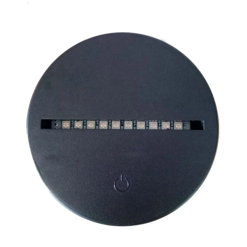 Светодиодный ночник с usb-кабелем для зарядки, акриловая пластина для дома LO88