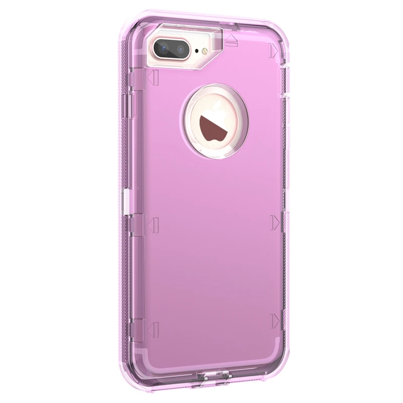Бронированный Жесткий Чехол для iPhone 7, 6, 6s Plus, X, Xs Max, 360 чехол, прозрачный ПК Бампер, милый блестящий чехол s, для iPhone XR, 8 plus, силиконовый чехол