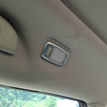 

WELKINRY car auto cover for Nissan X-TRAIL T32 2013 2014 2015 2016 2017 ABS chrome rear tail roof top reading lamp light trim