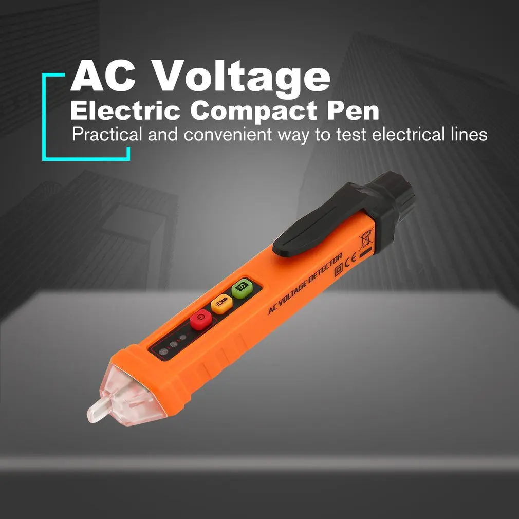 Non-Contact LCD Electric AC//DC Voltage Alert Detector Tester Sensor Test PenSALE