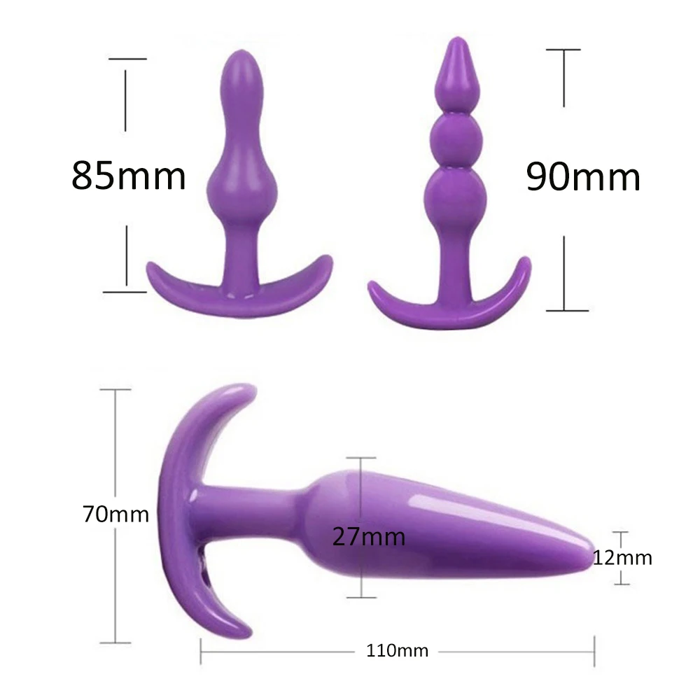 Adult Sex Toys Set Vibrators/Lock Rings/Kegel Ball/Anal Plugs/Finger Massagers/Anus Washer Sex Massage Tools For Women Men Gays 5