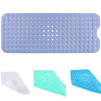 

Bath Mat Extra Long Shower Tray Antislip with Drainage Suction Cups Washable WXV Sale