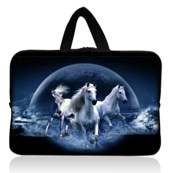 

Free Shipping + Tracking number Horse Sleeve Bag Case Pouch +Handle For 7.9" Apple Ipad Mini Tablet PC W/Cover