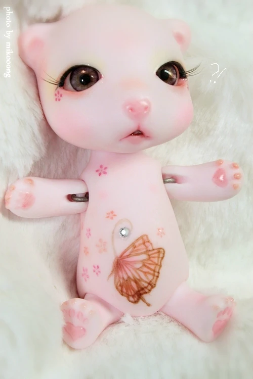 

HeHeBJD 1/12 Kinkajou Palm dolls baby toys free shipping