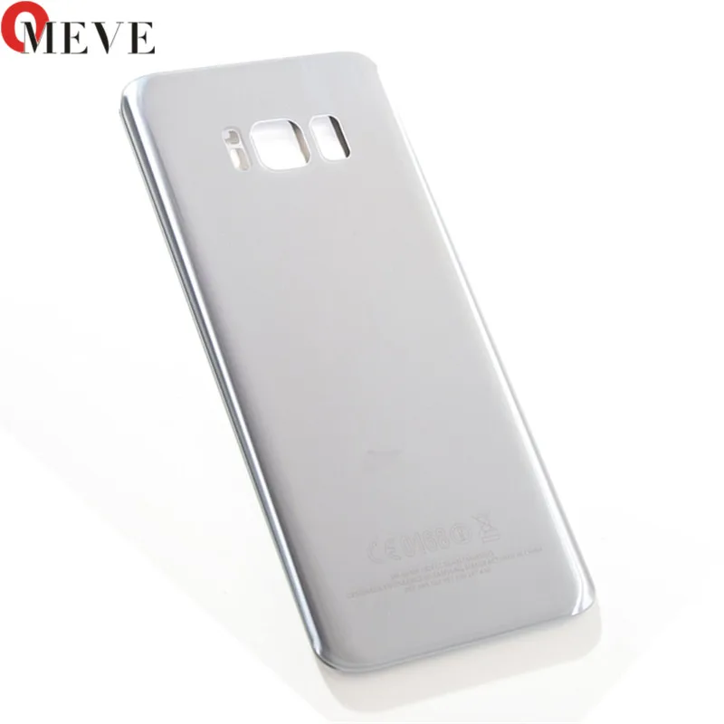 

10PCS/LOT For SAMSUNG Galaxy S8 Plus Back Battery Cover Rear Glass Panel Door Housing Case For SAMSUNG S8 Battery Cover