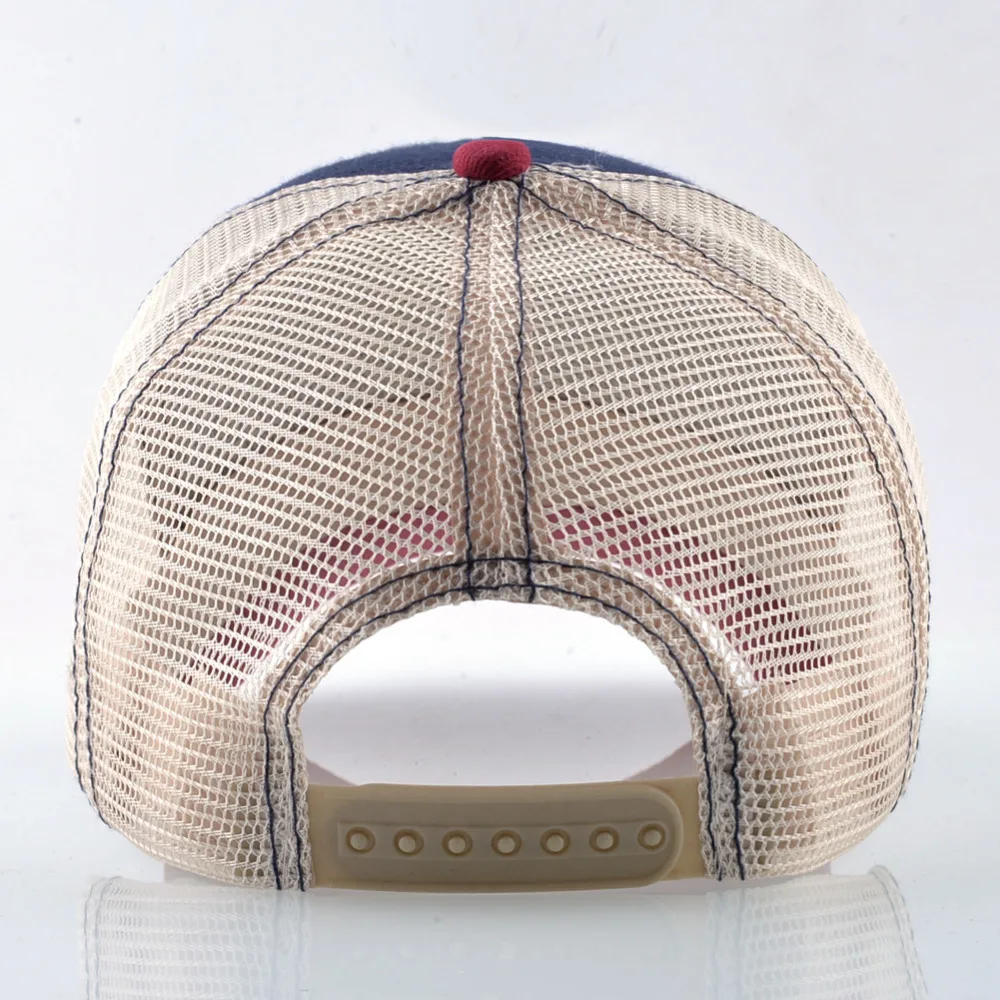 جديد البيسبول قبعات الديك التطريز الهيب هوب القبعات الرجال Snapback تنفس شبكة العظام الأزياء الشارع الشهير الديك قبعات سائق الشاحنة المرأة