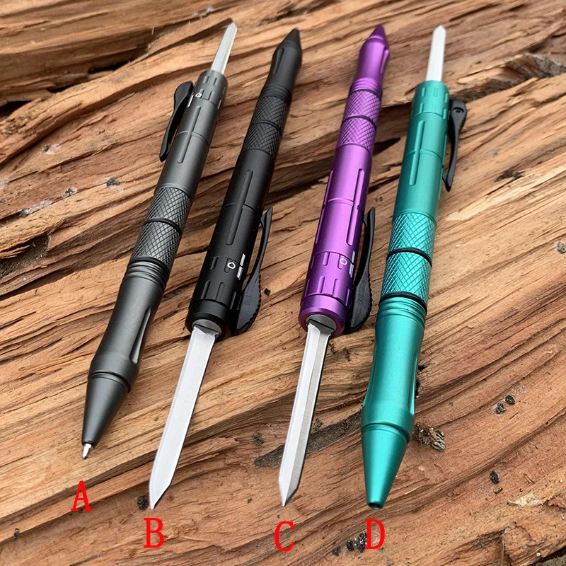 

High Quality defence personal Tactical Pen Self Defense Pen Tool Multipurpose Aviation Aluminum Anti-skid Portable Multi Knife