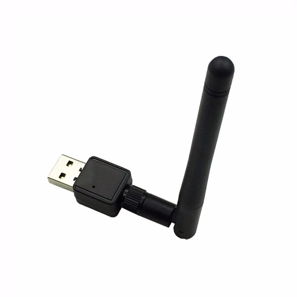 Мини USB беспроводной WiFi адаптер 802.11n/g/b 150 Мбит/с сетевая LAN Карта с антенной