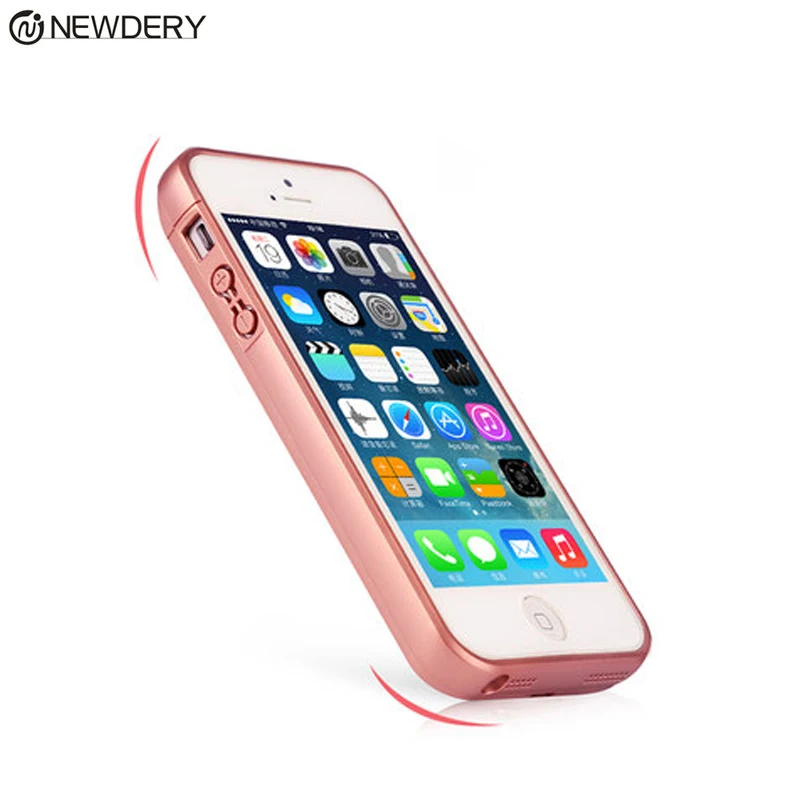 Kopen Nieuwe idee euml;n Voor iPhone 5 Externe Acculader Case voor iPhone 5 S Batterij Backup Charger Case voor iPhone SE Power Bank