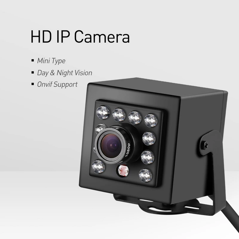 HD 1080P Тип мини IP Камера 10 светодиодный ИК Крытая 2.0MP CCTV ONVIF Ночное видение P2P