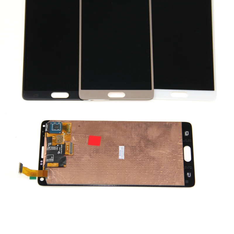 AMOLED телефон lcd для samsung Galaxy Note 4 N910 N910A N910F Note4 lcd S дисплей кодирующий преобразователь сенсорного экрана в сборе 1 шт