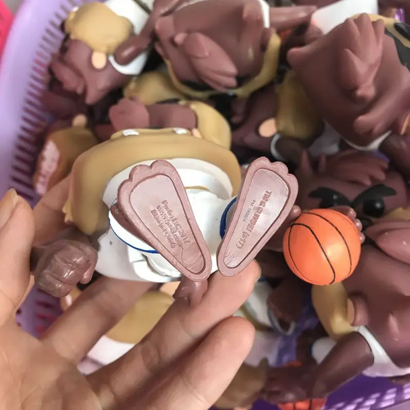10 шт./компл. Imperfect Funko POP Secondhand Space Jam Taz с баскетбольной виниловой фигурой