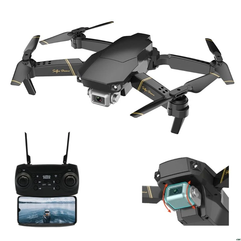 Складной Радиоуправляемый Дрон GD89 Wi Fi FPV 480P 1080P HD камера режим удержания высоты
