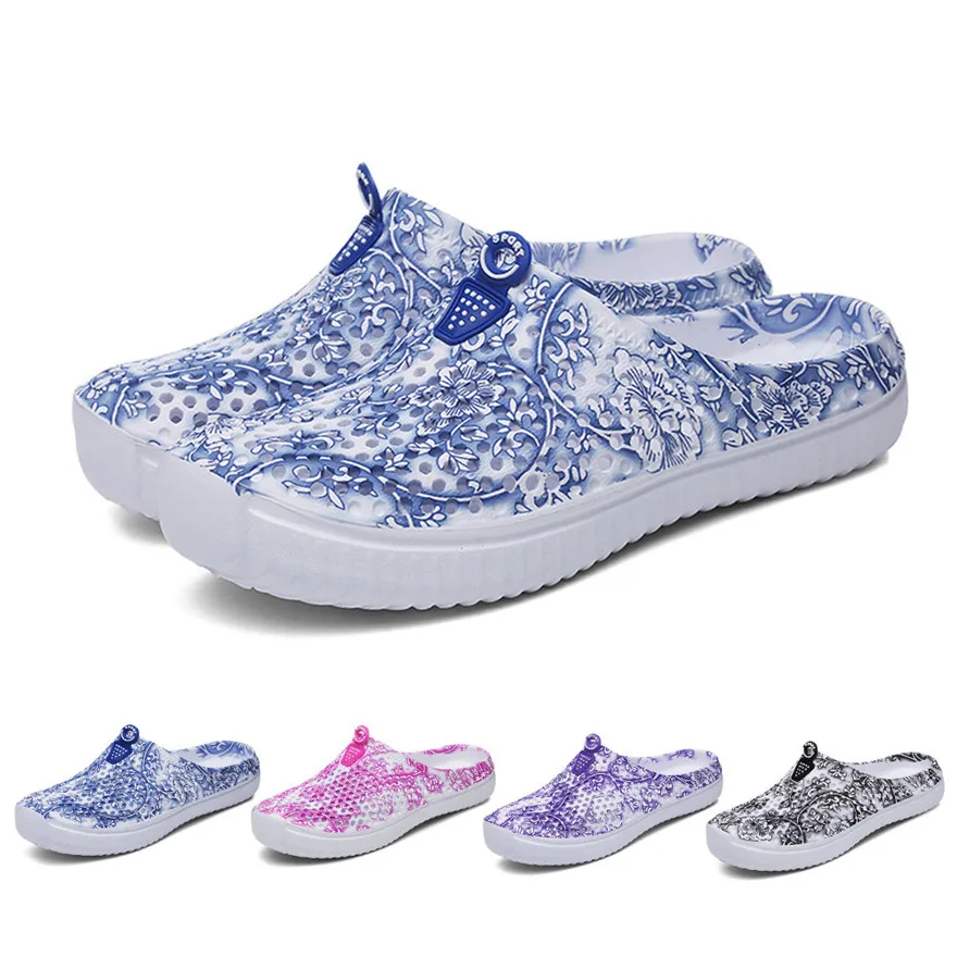 

New Arrival Ladies Women Beach Sandals Casual Hollow Out Shoes Flip Flops Shoes Slippers Breathable Soft sandalias mujer 2018